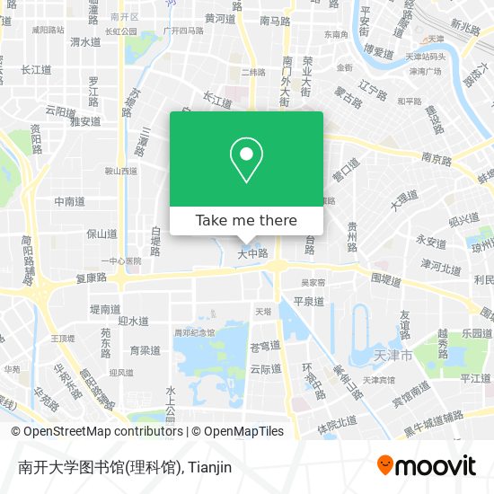 南开大学图书馆(理科馆) map