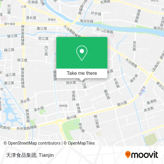 天津食品集团 map
