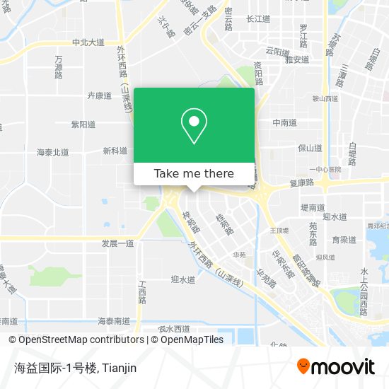 海益国际-1号楼 map