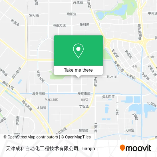 天津成科自动化工程技术有限公司 map