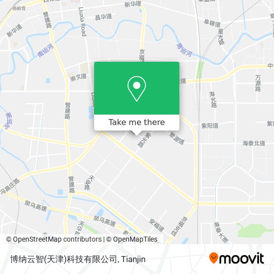 博纳云智(天津)科技有限公司 map