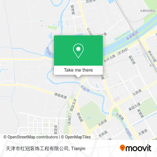 天津市红冠装饰工程有限公司 map