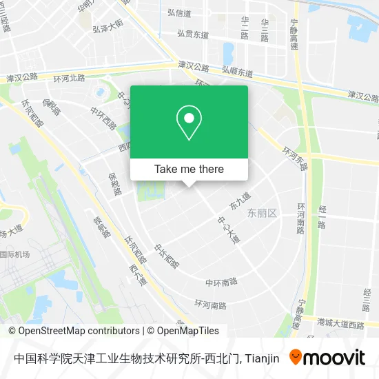 中国科学院天津工业生物技术研究所-西北门 map