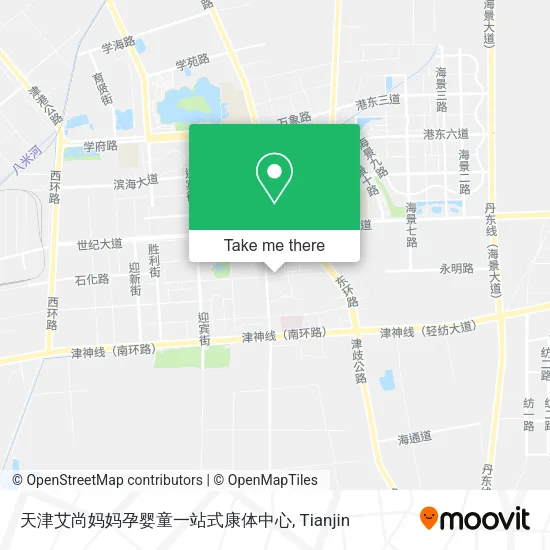 天津艾尚妈妈孕婴童一站式康体中心 map