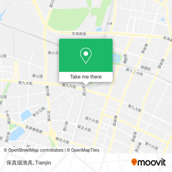 保真烟渔具 map