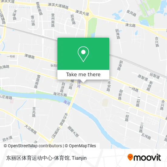 东丽区体育运动中心-体育馆 map