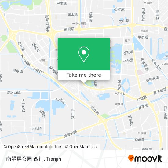 南翠屏公园-西门 map