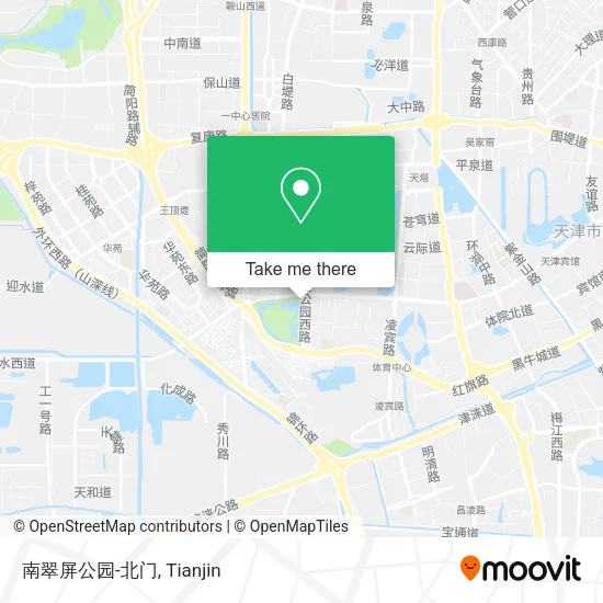 南翠屏公园-北门 map