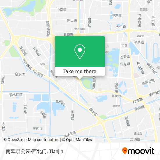 南翠屏公园-西北门 map