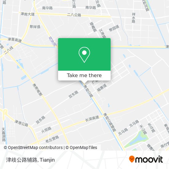 津歧公路辅路 map