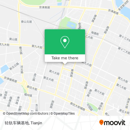 轻轨车辆基地 map