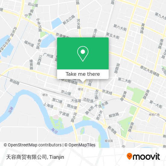 天容商贸有限公司 map