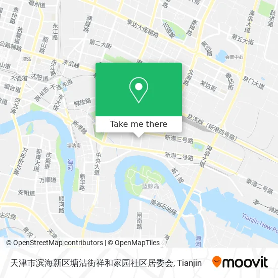 天津市滨海新区塘沽街祥和家园社区居委会 map