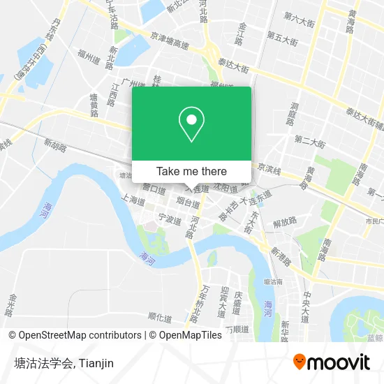 塘沽法学会 map