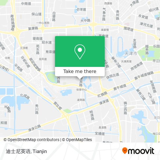 迪士尼英语 map
