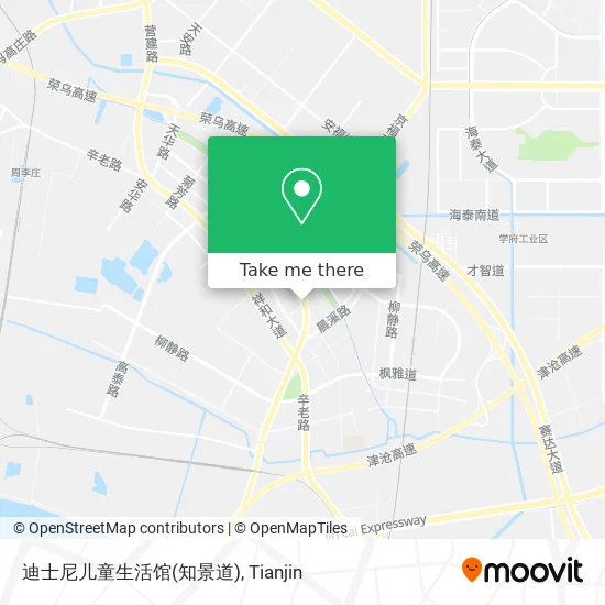 迪士尼儿童生活馆(知景道) map