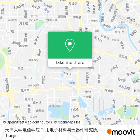 天津大学电信学院-军用电子材料与无器件研究所 map