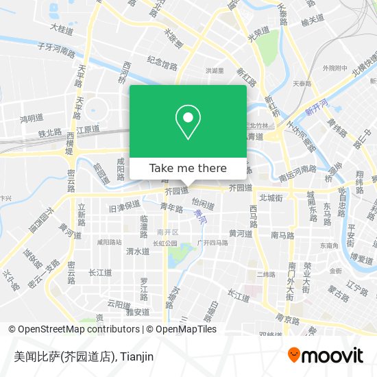 美闻比萨(芥园道店) map