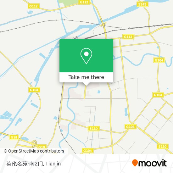英伦名苑-南2门 map