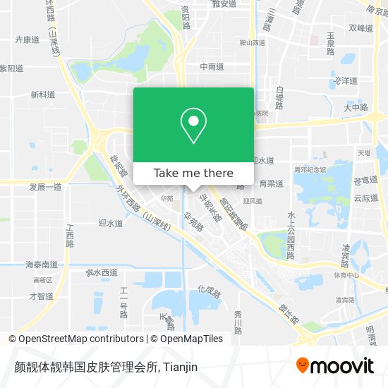 颜靓体靓韩国皮肤管理会所 map