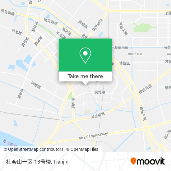 社会山一区-13号楼 map