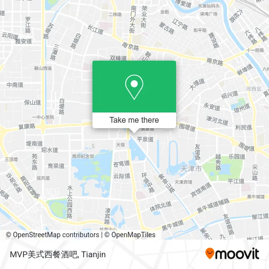 MVP美式西餐酒吧 map