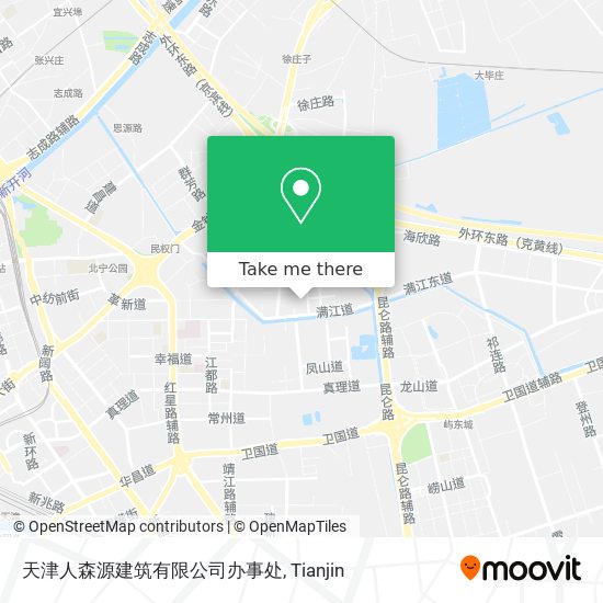天津人森源建筑有限公司办事处 map
