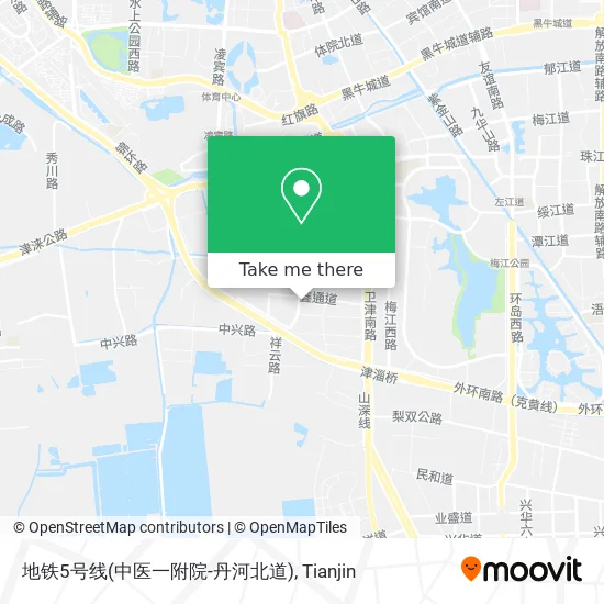 地铁5号线(中医一附院-丹河北道) map