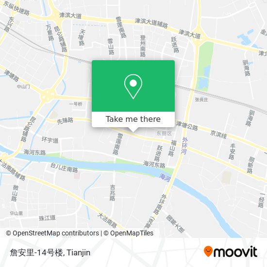 詹安里-14号楼 map