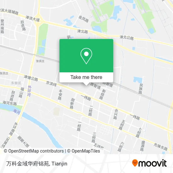 万科金域华府锦苑 map