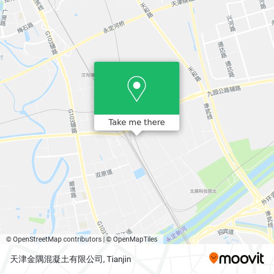 天津金隅混凝土有限公司 map
