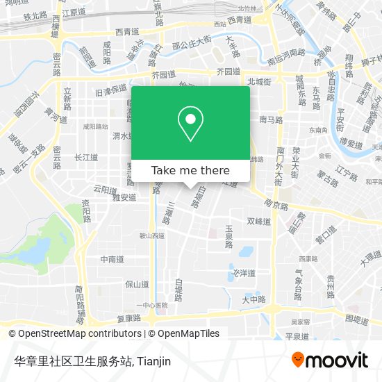 华章里社区卫生服务站 map
