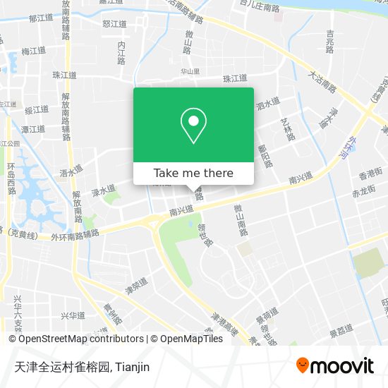天津全运村雀榕园 map