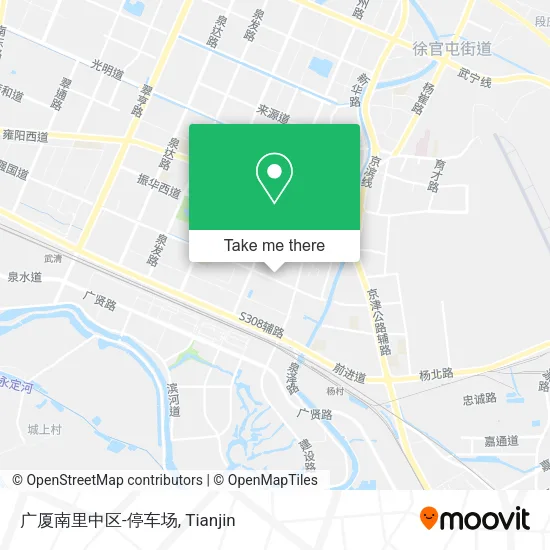 广厦南里中区-停车场 map