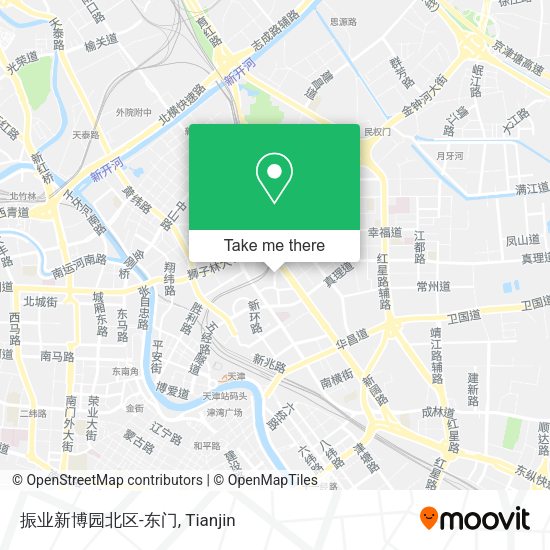 振业新博园北区-东门 map