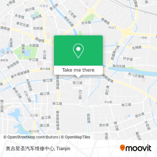 奥吉星圣汽车维修中心 map