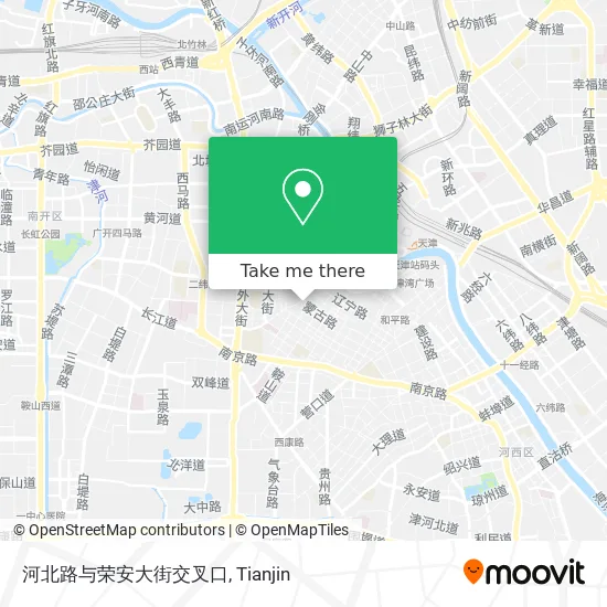 河北路与荣安大街交叉口 map