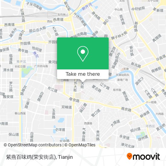 紫燕百味鸡(荣安街店) map