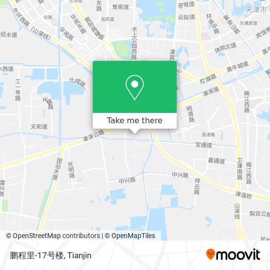鹏程里-17号楼 map