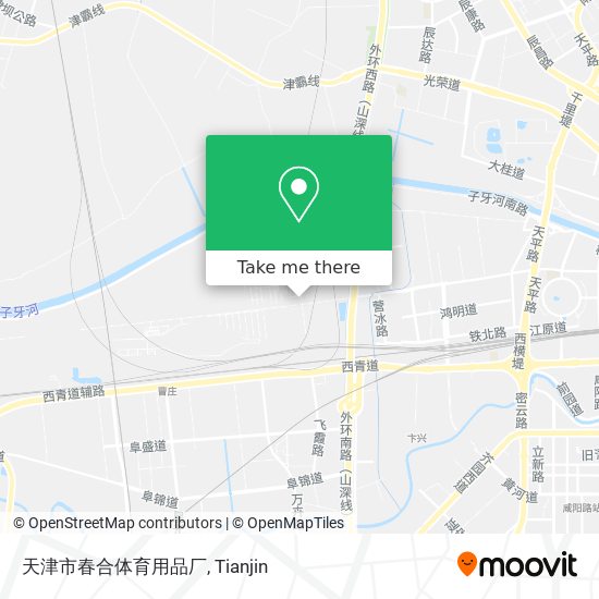 天津市春合体育用品厂 map