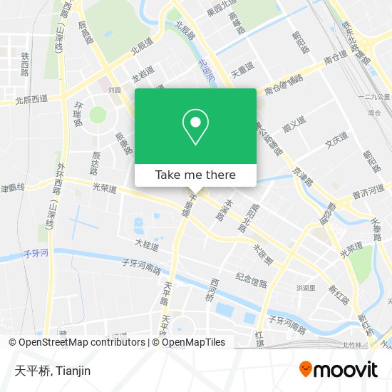 天平桥 map