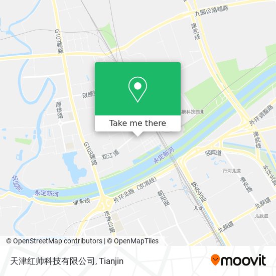 天津红帅科技有限公司 map