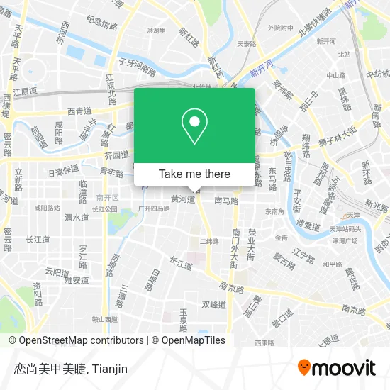 恋尚美甲美睫 map