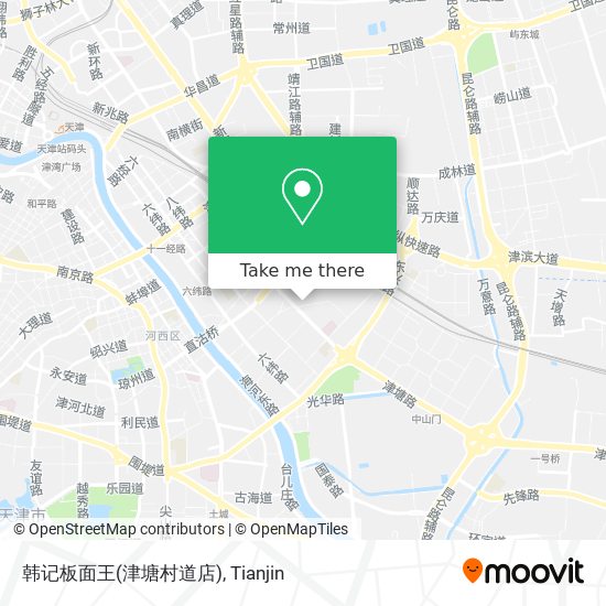 韩记板面王(津塘村道店) map