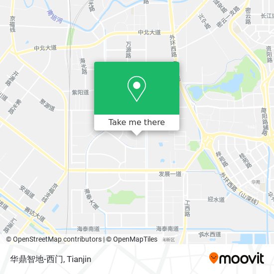 华鼎智地-西门 map