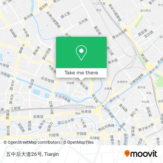 五中后大道26号 map