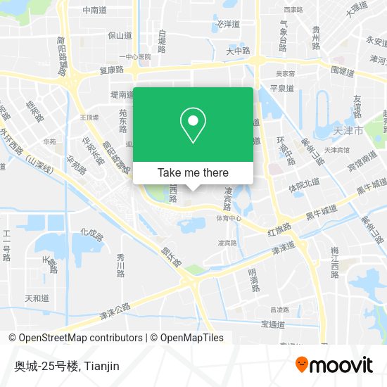 奥城-25号楼 map