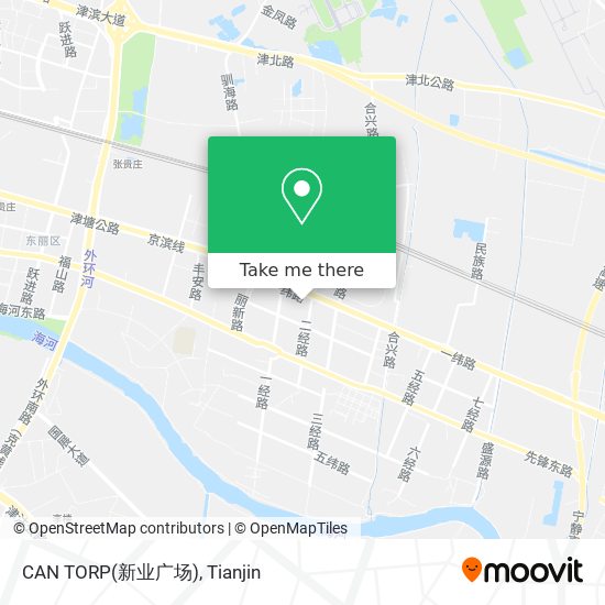 CAN TORP(新业广场) map