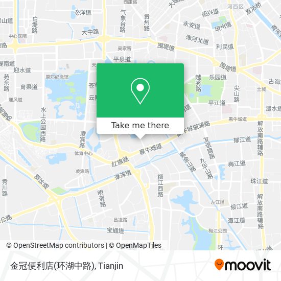 金冠便利店(环湖中路) map