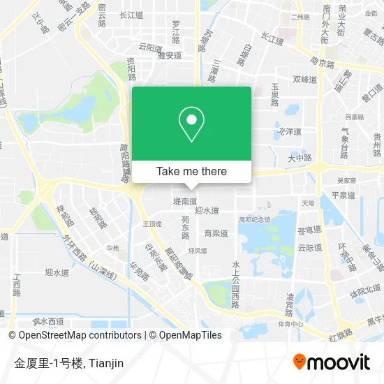 金厦里-1号楼 map